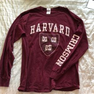 Harvard long sleeve tee